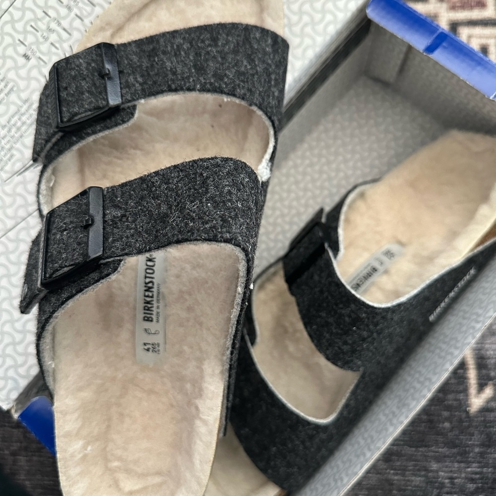 Birkenstock Black Sandals Comfortable Footwear